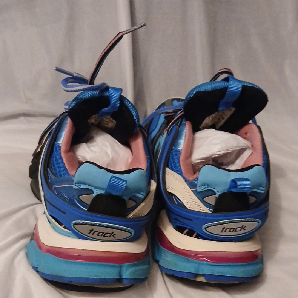 Balenciaga Blue and Pink Men's Shoes - Picture 7 of 10